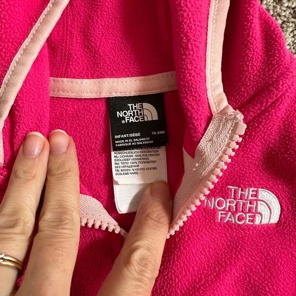 Baby north face fleece pink 18-24 months - Picture 2 of 4